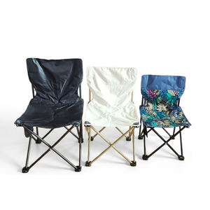 كرسي تخييم قابل للطي محمول مصنوع من قماش أكسفورد متين مع حقيبة حمل للاستخدام في الهواء الطلق والصيد والشاطئ والحدائق والفنادق - Product Image 3