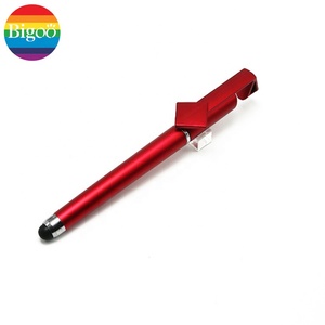 Metallic Pure Cheap Ball Point <strong>Pen</strong> with Customized QR Code Stylus Mobile Phone Holder <strong>Pen</strong> for Promotion or Gift - Product Image 2