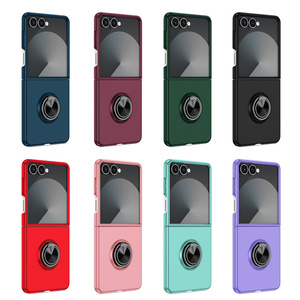 Coque de protection antichoc mate Lichicase en gros pour <span class=keywords><strong>Samsung</strong></span> <span class=keywords><strong>Z</strong></span> Flip8 <span class=keywords><strong>Z</strong></span> Flip 7 <span class=keywords><strong>Z</strong></span> Flip6 avec <span class=keywords><strong>support</strong></span> magnétique pour <span class=keywords><strong>voiture</strong></span> - Product Image 1