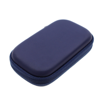 Mini étui de rangement à fermeture éclair portable personnalisé avec étui multifonctionnel antichoc pour écouteurs à usage spécial Mini Eva
