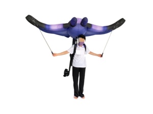 Marioneta Inflable de <span class=keywords><strong>Pez</strong></span> Diablo, Marioneta de <span class=keywords><strong>Pez</strong></span> <span class=keywords><strong>Murciélago</strong></span>, Decoración Marina Inflable para Eventos y Desfiles - Product Image 6