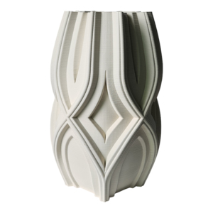 Vaso in Ceramica 3D Geometrico con Design Scultoreo Testurizzato, Elemento Decorativo per Soggiorno - Product Image 5