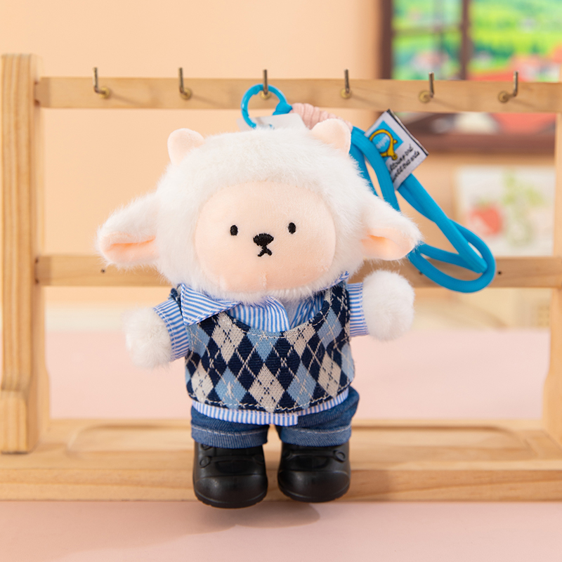 Maglione Blu Little Sheep