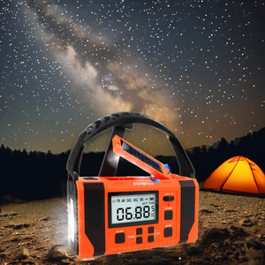 Oem Draagbare 10000Mah Noodradio Zonne-Hand Crank Noodradio Ramp Aardbeving Survival Kit Met Zonne-Zaklamp - Product Image 2