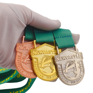Médailles de Jiu-Jitsu 3D personnalisées pour le Judo, le Karaté, la Lutte, le Taekwondo, en métal émaillé, avec ruban, pour le soulagement de la douleur à Newcastle, au Brésil - Product Image 5