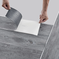 Revêtement de sol pelable et collable Plancher en vinyle Matériau en PVC écologique Carrelage de luxe imperméable et auto-adhésif Revêtement de sol en PVC LVP 1.2-4mm