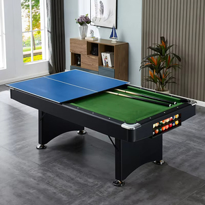 <span class=keywords><strong>7ft</strong></span> 84 \ "màu xanh lá cây gấp bàn bi-a TP-8410 kích thước tùy chỉnh trong nhà bi-a cho Snooker 4 trong 1 thể thao không có lắp ráp yêu cầu - Product Image 4