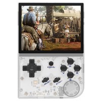 Écran IPS de 3,5 pouces, carte TF 32 Go + 128 Go, console de jeu ANBERNIC RG35XX (version 2024) avec plus de 10 000 jeux, 7 heures de temps de jeu