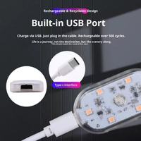 Lumière ambiante de voiture avec capteur tactile, éclairage LED intérieur du coffre, lampe de lecture OLIVER, modèle compatible 001 VW GOL IV 5V 2W 2005-2010