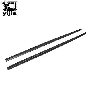 Nuevas faldas laterales para la <span class=keywords><strong>Serie</strong></span> <span class=keywords><strong>6</strong></span> F06/F12/F13, con patrón de fibra de carbono, alerones antiarañazos, estilo MP modificado, fibra de carbono - Product Image 4