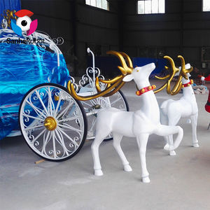 กวางเรนเดียร์คริสต์มาสเคลื่อนไหวได้ ทำจากไฟเบอร์กลาส ขายดี - Product Image 2