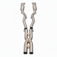 Tuyau de descente à haut débit en acier inoxydable 304 pour Ferrari 812 F12 6.2L, kit de modification de performance pour la course