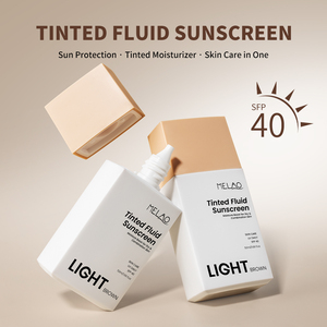 Crème <span class=keywords><strong>solaire</strong></span> teintée <span class=keywords><strong>fluide</strong></span>, marque privée, crème <span class=keywords><strong>solaire</strong></span> naturelle brune avec couleur, SPF 40, crème <span class=keywords><strong>solaire</strong></span> teintée pour le <span class=keywords><strong>visage</strong></span>, protection physique et chimique - Product Image 4