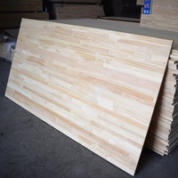 Panneau de bois de pin massif à jointures à doigts, séché au four, qualité mobilier, pour armoires et plateaux de table