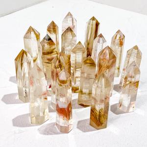 بيع بالجملة شافي أصفر يذوب برج كريستال للشاكرا وتطهير الطاقة - Product Image 5