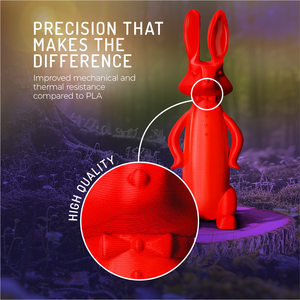 Filament WINKLE PETG 1,75 mm Bleu aquamarine cristal 1 kg Filament d'imprimante 3D FDM Haute résistance aux chocs et facile à imprimer - Product Image 2