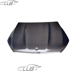 Cofano in Fibra di Carbonio di Alta Qualità con Clip per <span class=keywords><strong>Mercedes</strong></span>-Benz <span class=keywords><strong>GLC</strong></span> X253 <span class=keywords><strong>Coupé</strong></span> GLC300 GLC43 GLC63 AMG, Montaggio Rapido - Product Image 3