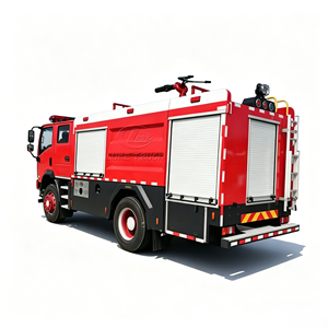 Camion de lutte contre l'incendie diesel 4x4 neuf de 5000 litres, à eau, mousse et poudre, fourni directement par l'usine, à vendre - Product Image 1