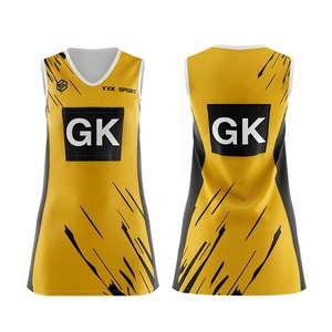 Özel Netball gömlek kuru süblimasyon kadın forması Netball elbise Jersey gömlek - Product Image 3