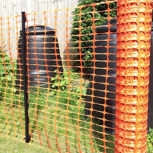 Hdpe प्लास्टिक सुरक्षा नेट नारंगी सड़क बाधा बाड़ लगाना बर्फ बाड़ लगाना आसान इकट्ठा प्लास्टिक सुरक्षा बाड़ - Product Image 1