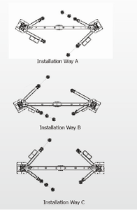 Precision4tech PRE-TP-4.5KC Two Post <strong>Hydraulic</strong> Car Lift <strong>4.5</strong> Ton Capacity for Car Workshop - Product Image 6