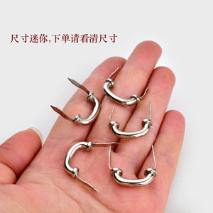 Furniture Handle Bar Zinc Alloy <b>Silver</b> 20 Mm Minimalist <b>Drawer</b> Jewelry Box Pull - Product Image 5