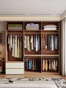 Space-Saving Customizable Melamine Wardrobe Factory-Direct Glass Door & <b>Drawer</b>, Compact Clothes Storage for <b>Small</b> Bedroom - Product Image 6