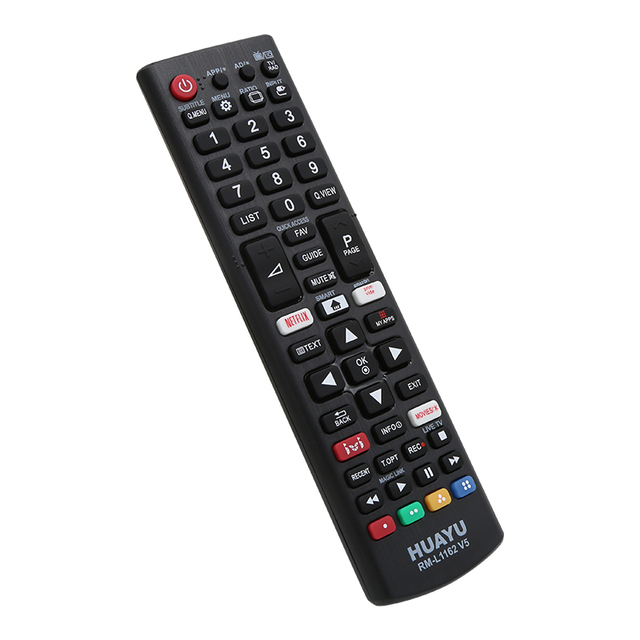 HUAYU RM-L1162 V5 AKB75375604 IR Replacement Smart Tv Remote Contr Universal for LG