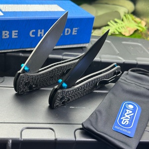 BM535-5 Cuchillos de bolsillo plegables mini, duraderos y únicos, de fibra de carbono, para supervivencia - Product Image 2