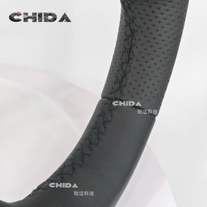 Volant en cuir personnalisé et amélioré pour <span class=keywords><strong>Mercedes</strong></span>-Benz <span class=keywords><strong>Classe</strong></span> S W211 W213 W222 GT CLS A45 <span class=keywords><strong>AMG</strong></span> CLE E63 C63 E350 W209 - Product Image 6