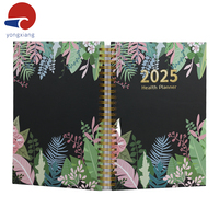Service d'impression de carnets d'exercices, de planificateurs et de journaux personnalisés en gros, avec couverture rigide et papier artistique, reliure spirale