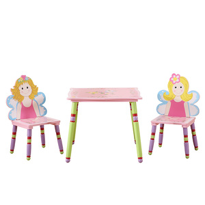 Table de fée en bois rose moderne et 2 chaises <span class=keywords><strong>pour</strong></span> l'école à la maison ou la <span class=keywords><strong>maternelle</strong></span> <span class=keywords><strong>pour</strong></span> la chambre des enfants - Product Image 4