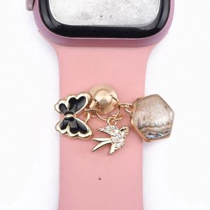เครื่องรางสายนาฬิกาสำหรับตกแต่งสายนาฬิกาเครื่องรางโลหะสำหรับการออกแบบสายรัด iWatch - Product Image 4