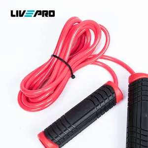 Livepro เชือกกระโดดทำจากพีวีซีคุณภาพสูง