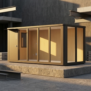 COCOVIA Maison Modulaire Préfabriquée de Luxe en Alliage d'Aluminium à Installation Manuelle, Module de Maison, Chambre de <span class=keywords><strong>Jardin</strong></span>, <span class=keywords><strong>Kiosque</strong></span> d'Accueil - Product Image 1