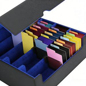 กล่องใส่การ์ด MTG Commander ความจุ 2400 ใบ พร้อมตัวแบ่งสี 24 ช่อง เหมาะสำหรับการ์ด TCG Three Kingdoms <span class=keywords><strong>Kill</strong></span> PTCG ของขวัญ - Product Image 3