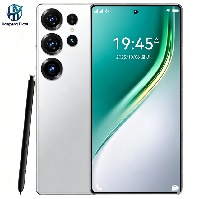 2026 Latest 16G+1TB S25 Ultra Android 16 Global 5G Cell Phones 7.3 Inch 108MP Rear Camera LTE Cellular Smartphone Sturdy Durable