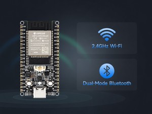 บอร์ดพัฒนา ESP32 WiFi ไมโครคอนโทรลเลอร์แบบดูอัลคอร์ 32 บิต LX6 โมดูล ESP32-WROOM ESP32-WROVER โหมดคู่ BT IoT ไร้สาย MCU - Product Image 4