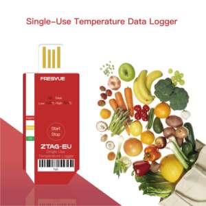 Registrador de Temperatura de Uso Único para Alimentos e Produtos Farmacêuticos ZTAG-EU, Exportação USB Fácil, Monitoramento de Alta Precisão - Product Image 2