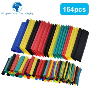 Kit de Tubos Termocontraíbles de 164 Piezas, Fundas Aislantes Termoretractiles de Poliolefina, Tubos Termocontraíbles Surtidos para Cables - Product Image 2