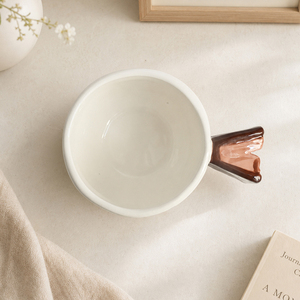 Taza de café de cerámica creativa con asa de libro de fórmulas científicas, taza estética <span class=keywords><strong>para</strong></span> estudiantes, <span class=keywords><strong>para</strong></span> leche, café, uso diario en el estudio - Product Image 3