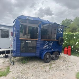 Горячая распродажа: Мобильный фургон-ресторан на колесах (фудтрак) в стиле винтажного коневоза для продажи еды, мороженого, пива, уличного кейтеринга, на заказ для мероприятий - Product Image 5