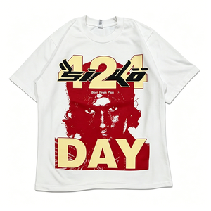 T-shirt pour homme DTG, 100% coton, impression numérique, impression à l'écran, poids lourd, style streetwear, t-shirts surdimensionnés pour homme - Product Image 1