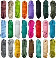 Cordon de parachute en polyester de type III, 550 lb, 4 mm, 24 couleurs, 10 pieds, cordes de survie multifonctions, cordon de bricolage, bracelet