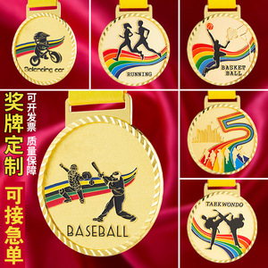 Médailles personnalisées en alliage de zinc plaqué or, diamètre 50 mm et 65 mm, pour événements sportifs, récompenses pour membres, avec impression de logo - Product Image 5