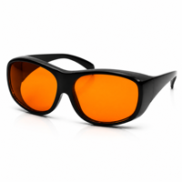 Lunettes de sécurité laser UV 355 nm certifiées CE RoHS, lunettes de protection laser OD6+, marquage laser, gravure, micro-usinage, laboratoire 6
