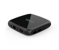 Android 13 TV Box Smart ONN 4K Quad Core con Control Remoto por Voz, Compatible con Allwinner H313, 16GB EMMC, BT 5.0, Set Top Box