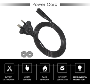 Cable de suministro de energía para ordenador portátil, Cable de alimentación SAA/2 a C7 de 5 pies, compatible con IEC-C7 australiana, modelo 8 - Product Image 2