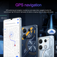 Teléfono Inteligente para Juegos GT10 Pro de 7.3 Pulgadas con Android, 5G Desbloqueado, Tecnología CDMA, Tipo-C, con Memoria de 16GB+1TB