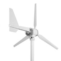Éolienne GWZK GWS-5KW 5000W pour l'électrification rurale et agricole, démarrage à 2,5 m/s, rotor de 5,4 m, 3 pales en PRV, 220V 380V, PMSG, IP54, 20 ans de garantie